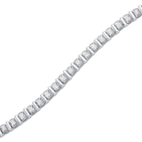 10K White Gold .50ctw Diamond Tennis Bracelet