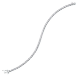 10K White Gold .50ctw Diamond Tennis Bracelet