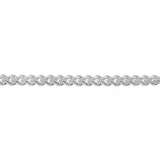 Sterling Silver 24" 1.7mm Curb Chain