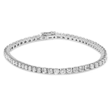 14K White Gold 5.00ctw Diamond Tennis Bracelet