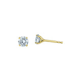 10K Yellow Gold 1.00CTW Lab Grown Diamond Studs