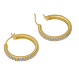 Dean Davidson Giselle CZ Pave Hoops