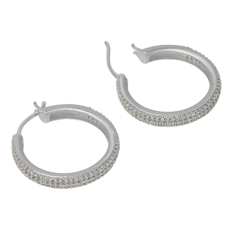 Dean Davidson Giselle CZ Pave Hoops