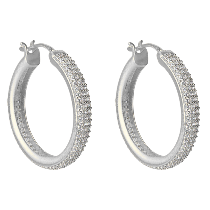 Dean Davidson Giselle CZ Pave Hoops