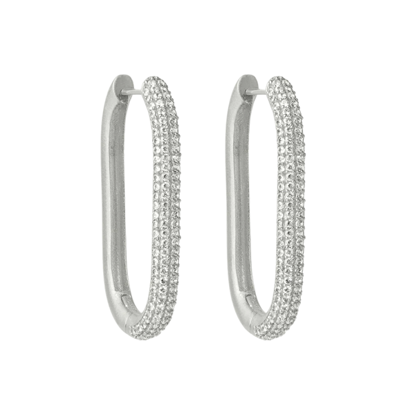 Dean Davidson Juliette CZ Pave Hinged Hoops