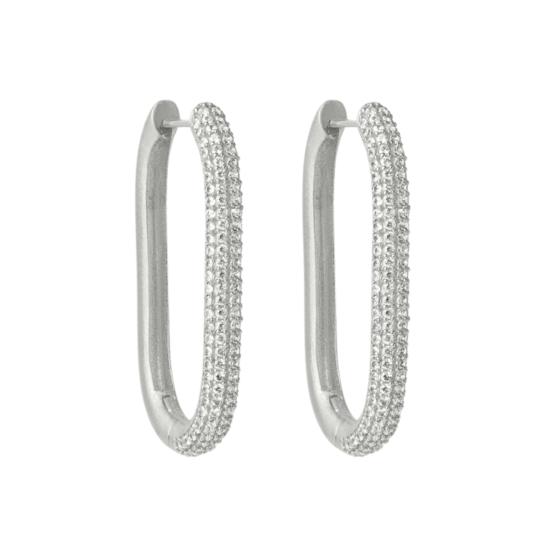 Dean Davidson Juliette CZ Pave Hinged Hoops