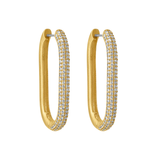 Dean Davidson Juliette CZ Pave Hinged Hoops