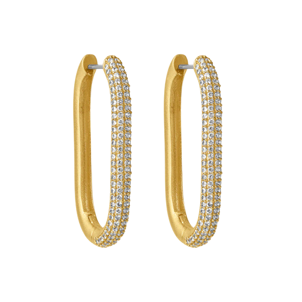 Dean Davidson Juliette CZ Pave Hinged Hoops