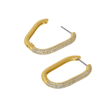 Dean Davidson Juliette CZ Pave Hinged Hoops