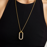 Dean Davidson Solene CZ Pave Pendant Necklace