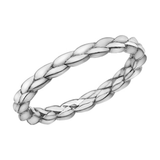 10K White Gold Braided Style Chi Chi Band