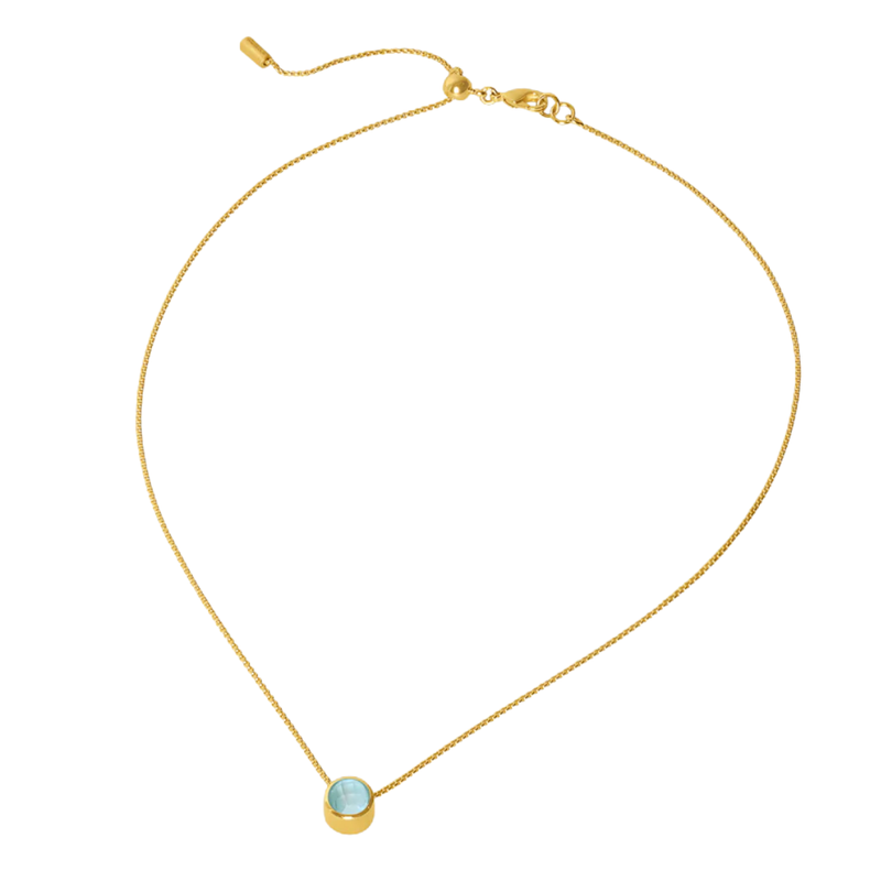 Dean Davidson Sky Blue Signature Midi Pendant Necklace