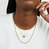 Dean Davidson Sky Blue Signature Midi Pendant Necklace