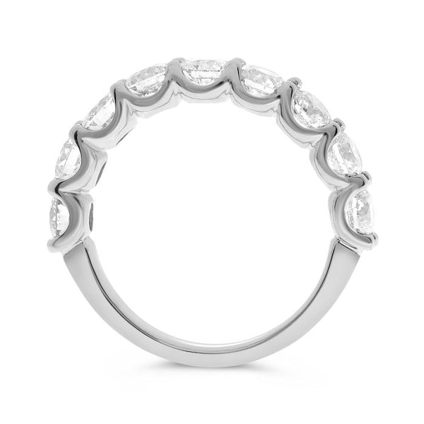 14K White Gold 2.00CTW Diamond Band