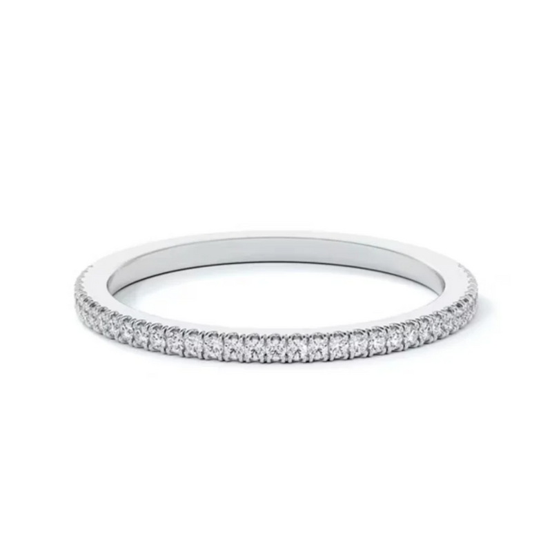 Forevermark Platinum .27ctw Pave Diamond Band