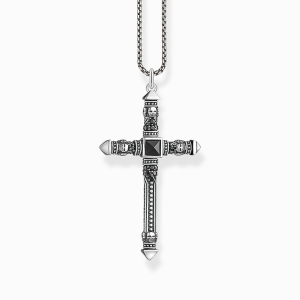 Thomas Sabo Skull Cross Pendant on Chain