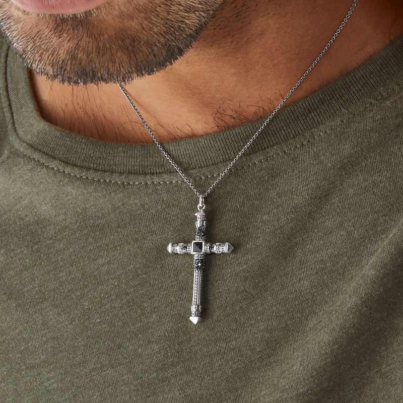 Thomas Sabo Skull Cross Pendant on Chain