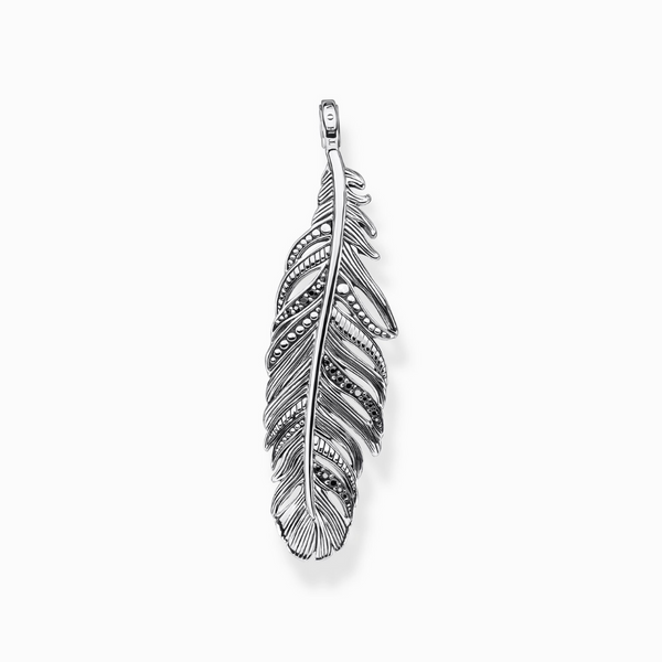 Thomas Sabo Sterling Silver Feather Pendant