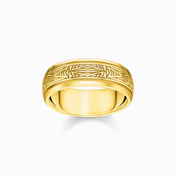 Thomas Sabo 18K Yellow Gold Plated Band