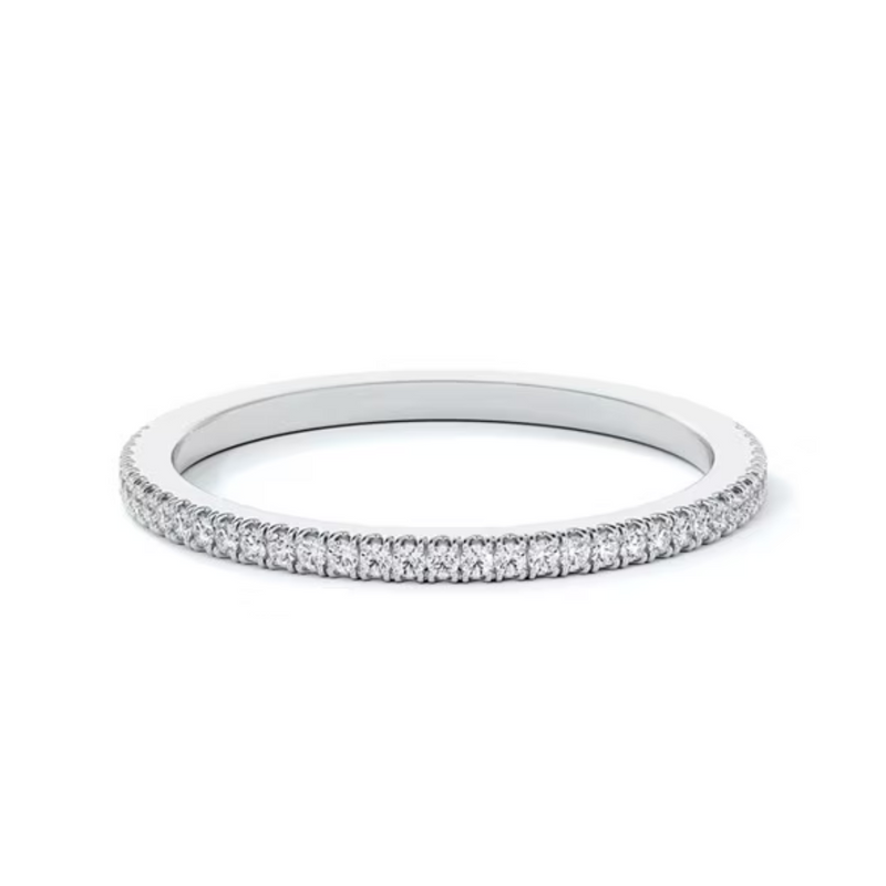Forevermark Platinum .27ctw Pave Diamond Band
