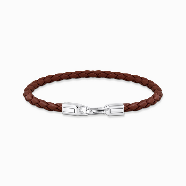 Thomas Sabo Brown Leather Bracelet