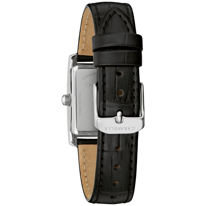 Caravelle watch black online
