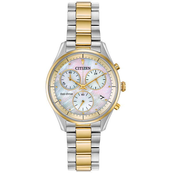 Citizen Eco-Drive Mother of Pearl Two-Tone Watch