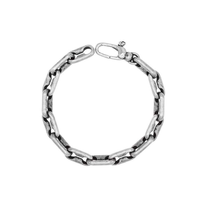 John Varvatos Sterling Silver Distressed Bracelet