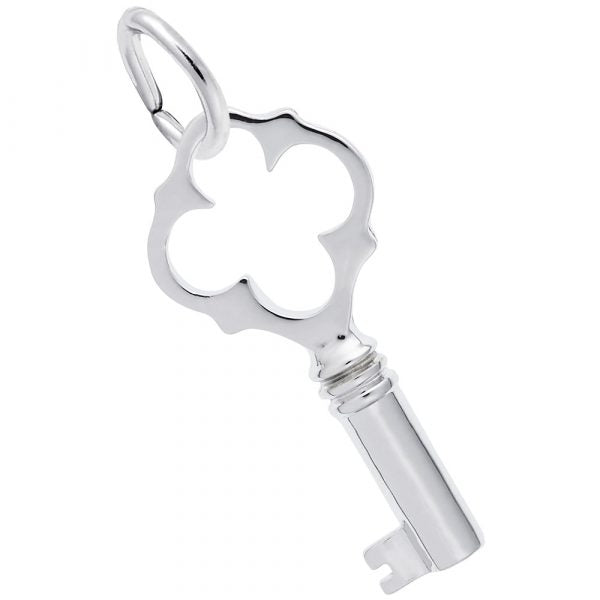 Sterling Silver Key Charm