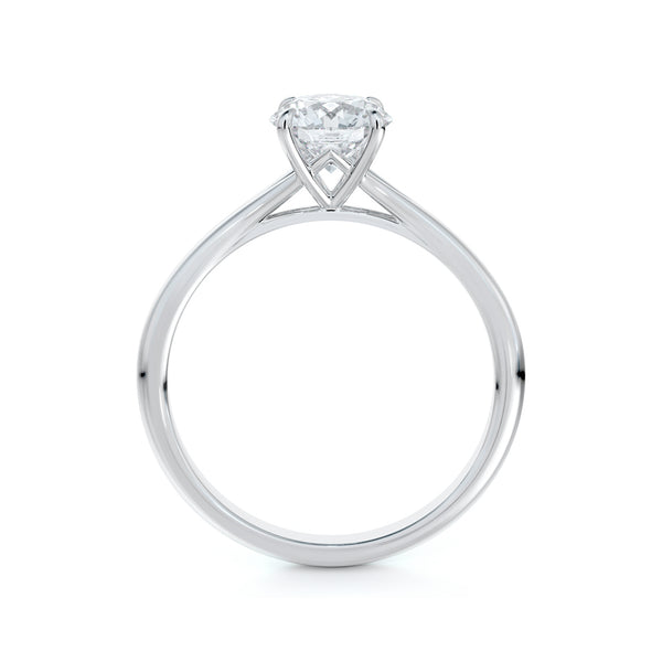 Forevermark Platinum .71ct Oval Diamond Ring