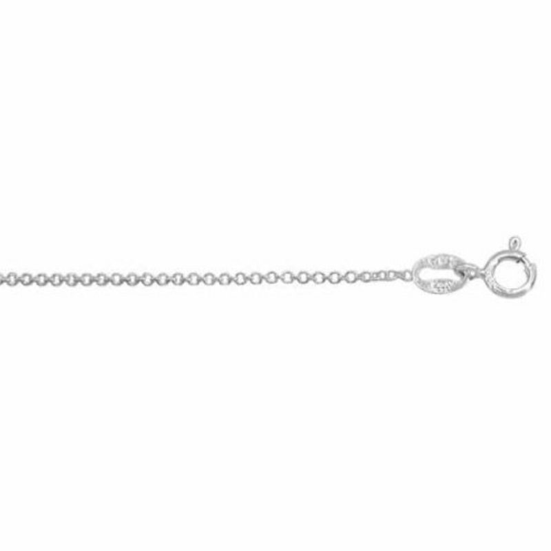 Sterling Silver 18" Cable Chain