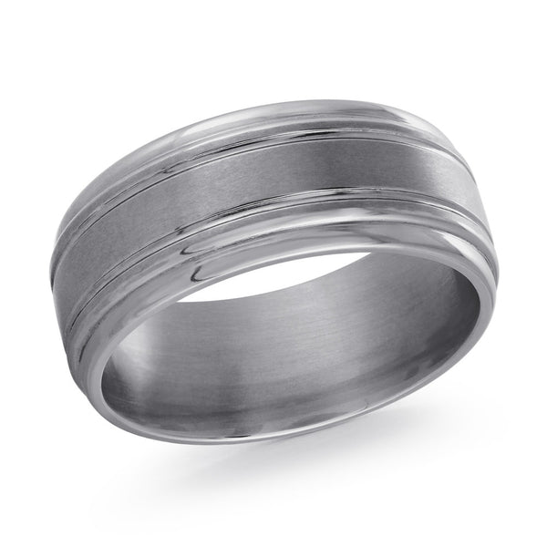 Tantalum 9mm Wedding Band Size 10