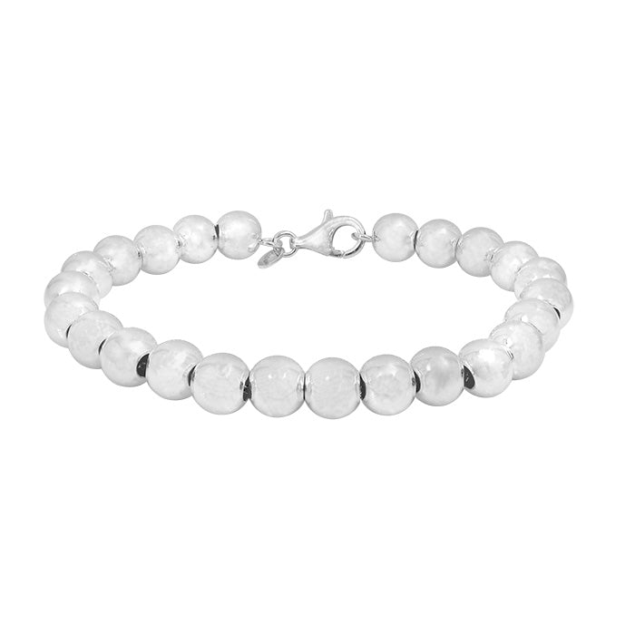 Sterling Silver Ball Bead Bracelet