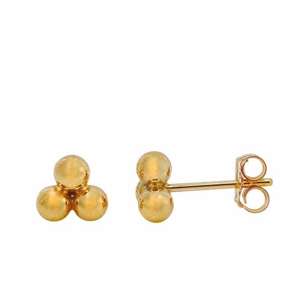 Sterling Silver 14K Gold Filled Stud Earrings