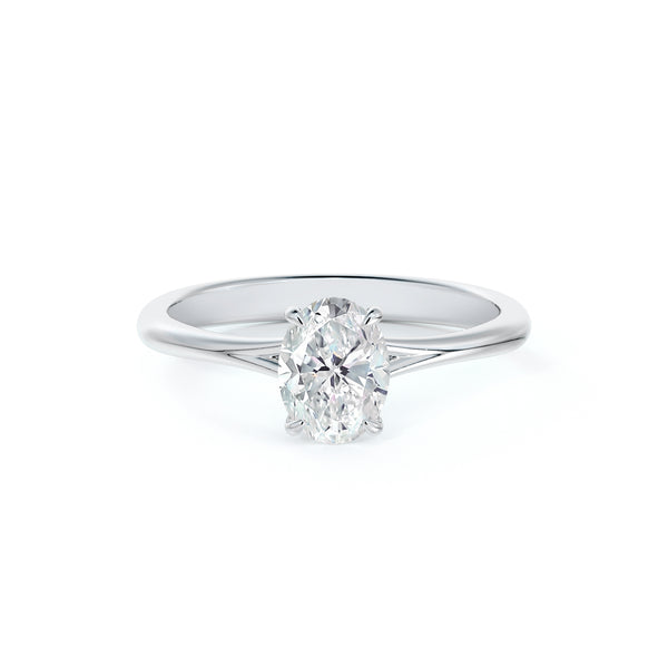 Forevermark Platinum .71ct Oval Diamond Ring