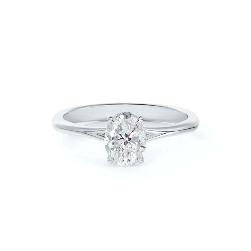 Forevermark Platinum .71ct Oval Diamond Ring