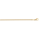 10K Yellow Gold 20" Rope Chain