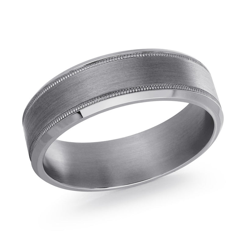 Tantalum 7mm Wedding Band Size 10