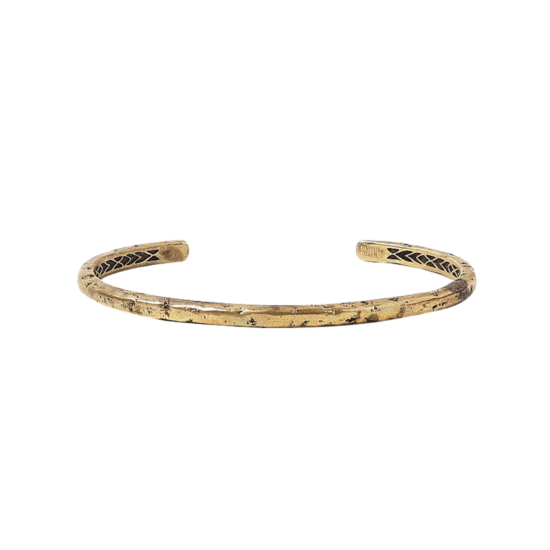 John Varvatos Brass Distressed Cuff